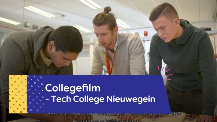YouTube video - Tech College op de Tech Campus Nieuwegein